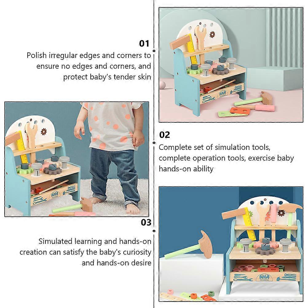 Nut Screw Toy Kids Assembly Toy for Hands-on Play 2Sets Educational Tools