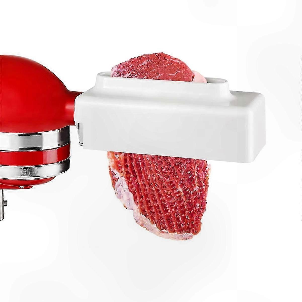 Stainless Steel Meat Tizer with Cooking Accessory Attachment