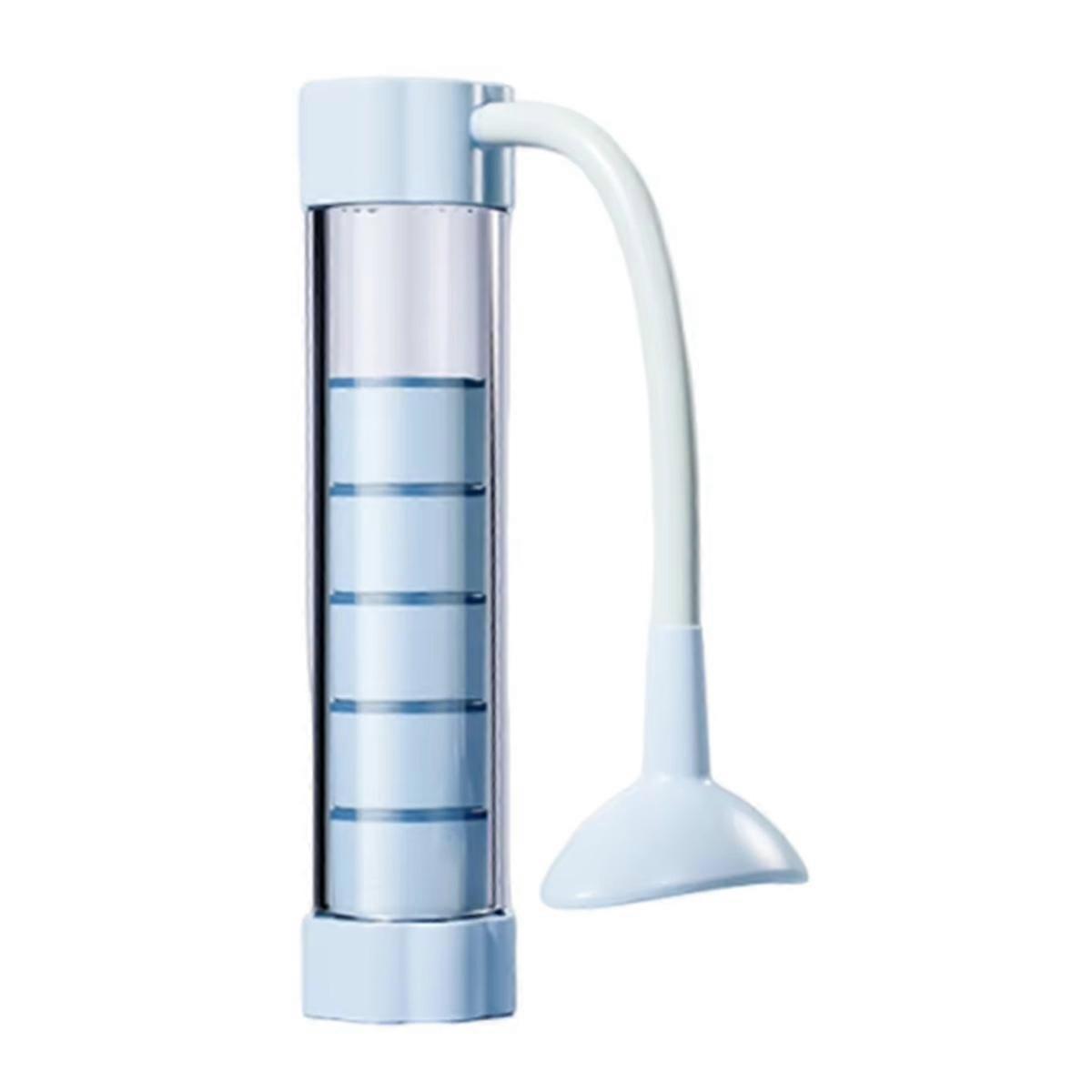 Abdominal Muscle Trainer Deep Breathing Dumbbell Lung Capacity Training Device Enhance Lung Capacity & Breathing Blue