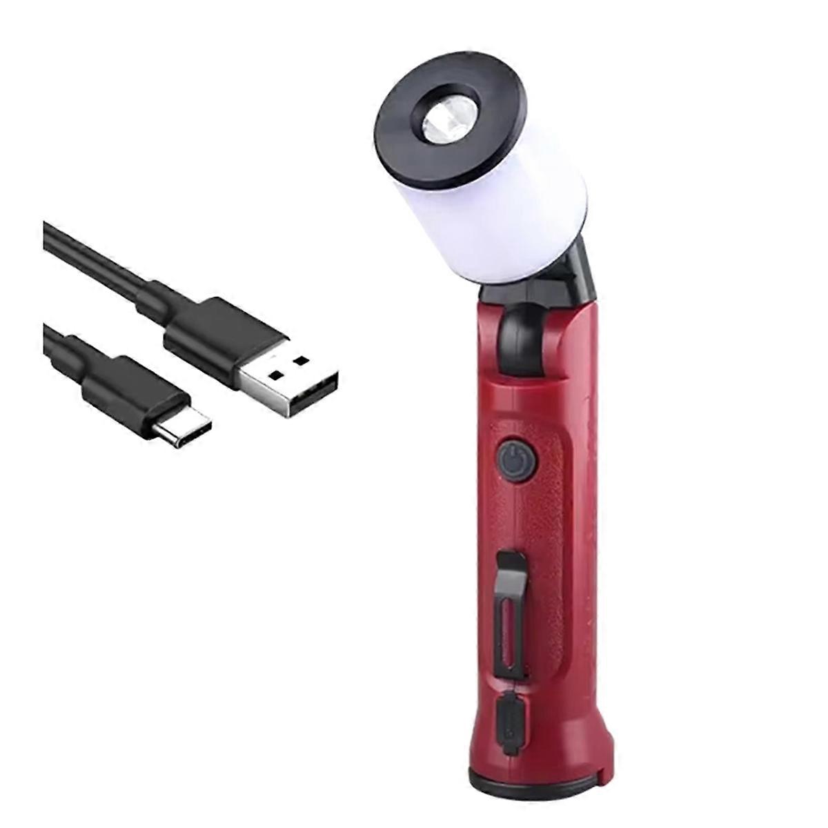 Work Lights 180° Folding Flashlight with Hanging Hook A