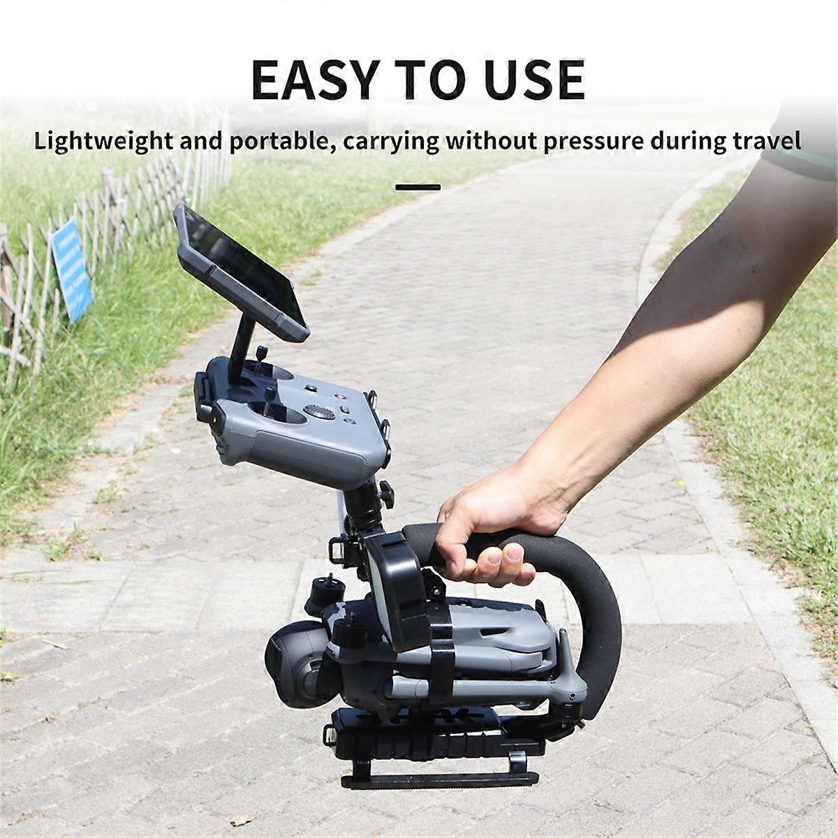 U-Shaped Handheld Follow Stand Set for 4 Pro Drone Modification Expansion Mount Bracket for RC