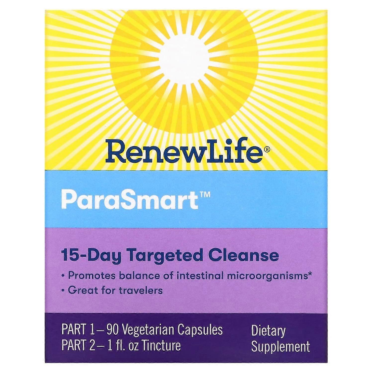 Renew Life, ParaSmart, 15-Day Targeted Cleanse, 2-Part