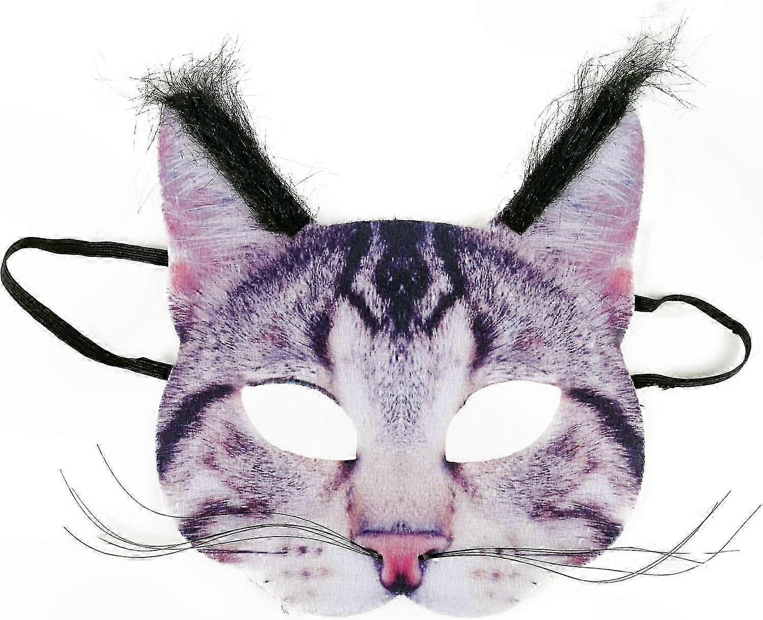 Realistic Feline Costume Mask for Carnival and Costume Parties SZRH A-F