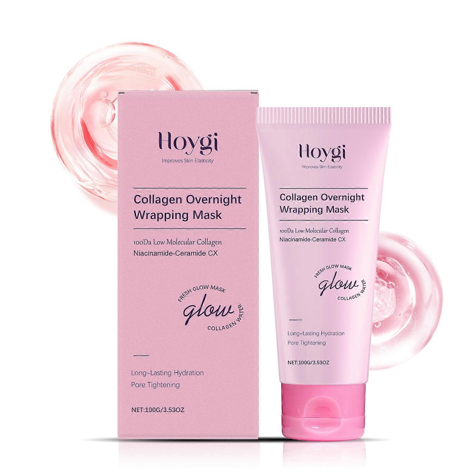 Collagen Tear Mask, Gentle Exfoliating Mask For Deep Moisturizing And Firming Skin