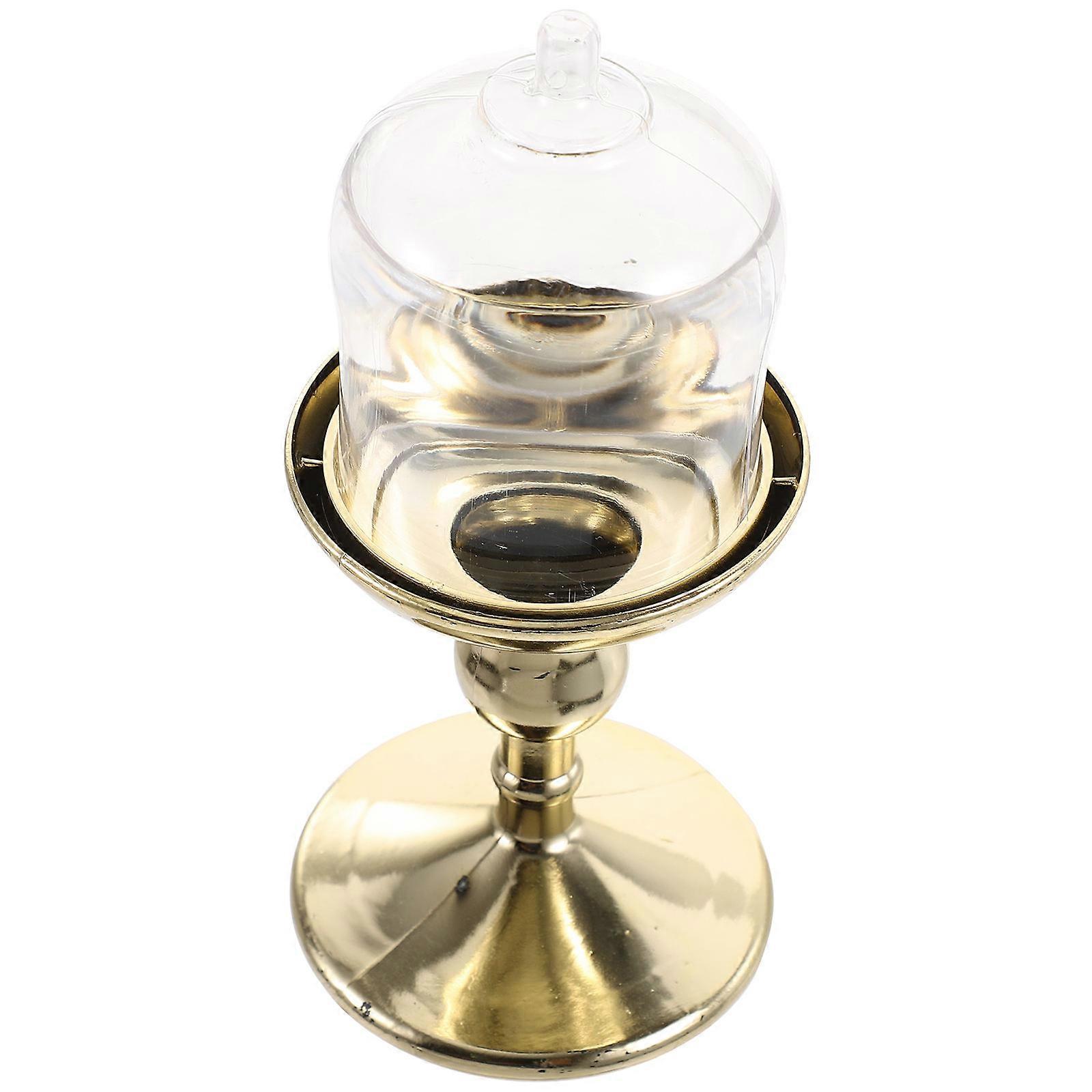 Golden Candy Stand with Dome Mini Candy Stand for Display 10Pcs