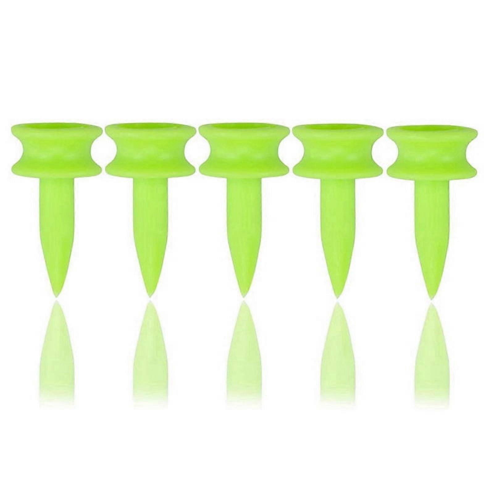 Golf Tees 1 Inch 100 Count Plastic Golf Castle Tees(Green)