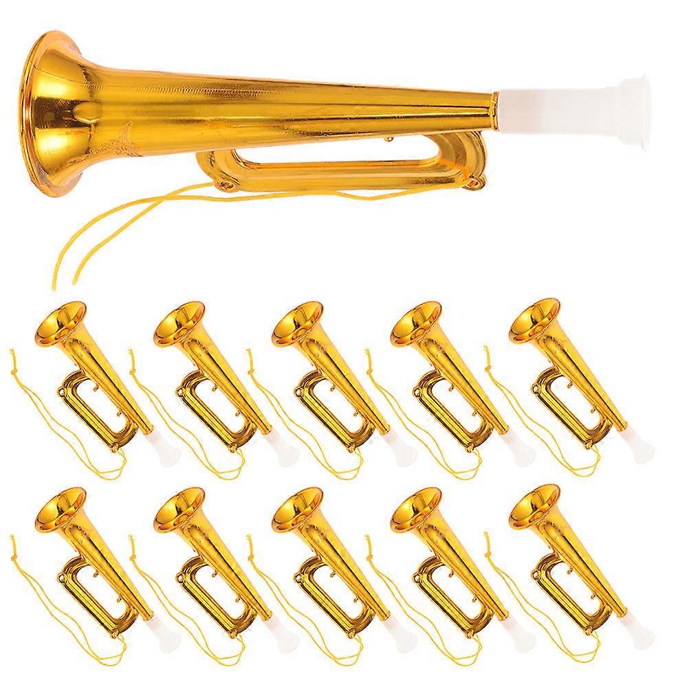 Trumpet Plastic 25Pcs Noisemaker Horns Partygoers Abs for Concerts Sporting Gatherings