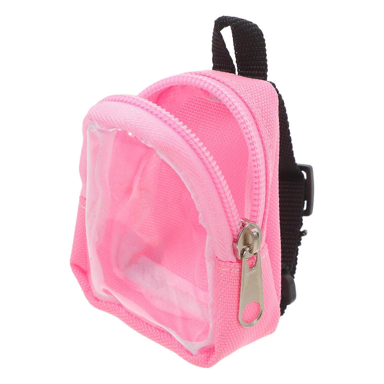 Cute Doll Backpack Mini Backpack for Small Items with Pink Color