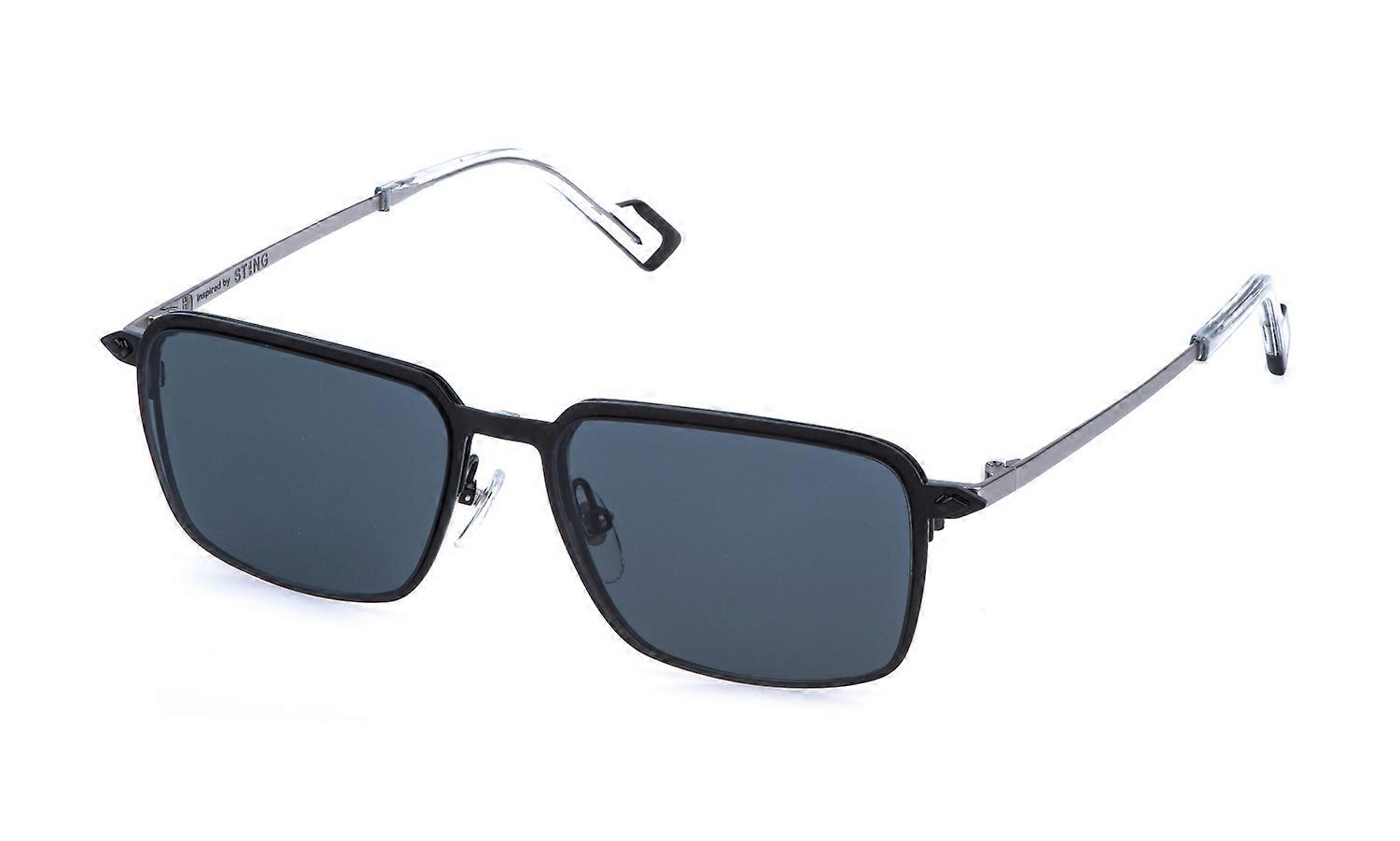 Eyewear Frames Sting UST566 0653 Black LUCIDO TOTALE CON PARTI PALLADIO SA 55/17/145 MAN