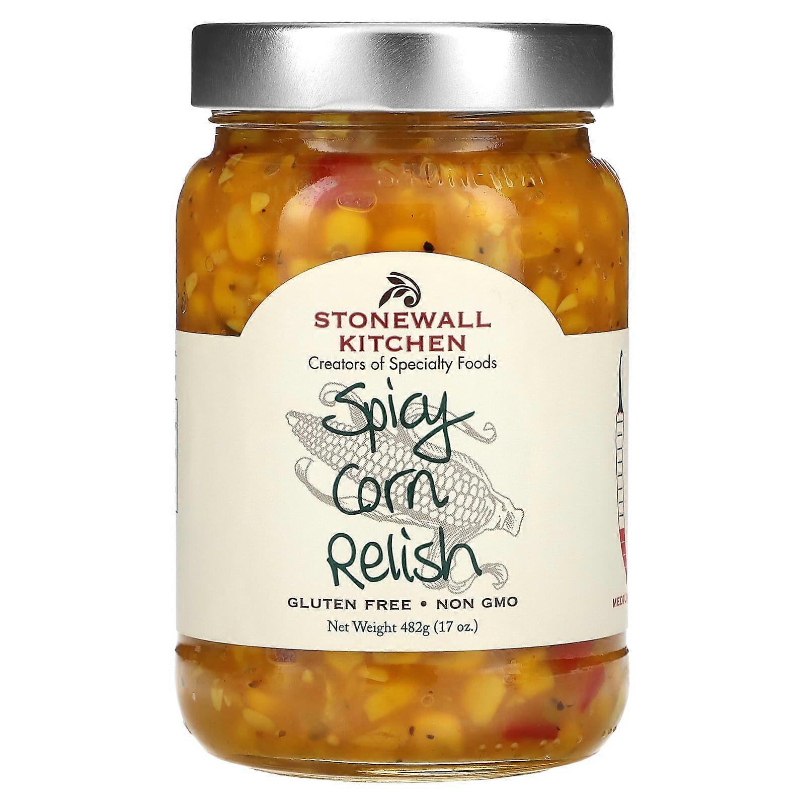 Spicy Corn Relish, Medium, 17 oz (482 g)