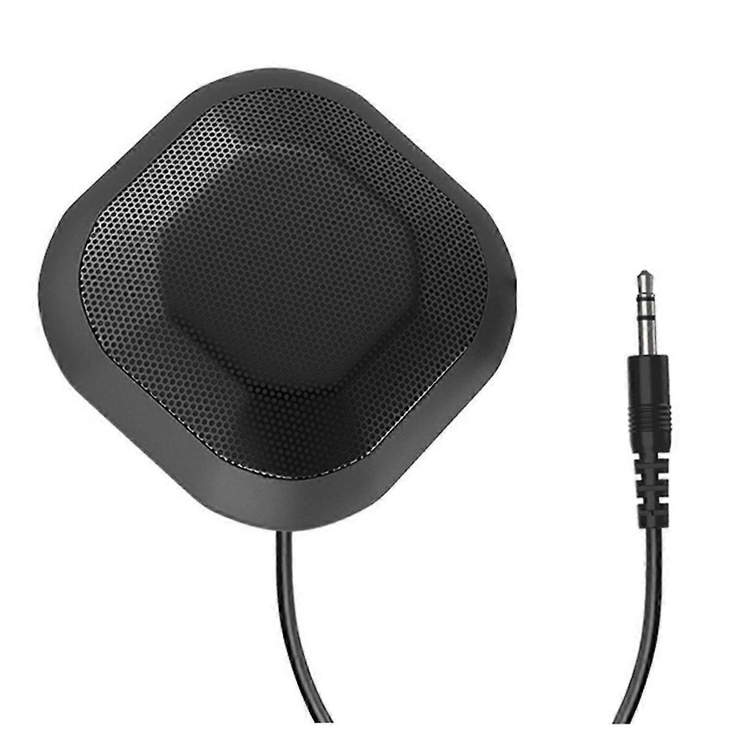 3.5mm Plug Conference Microphone 360 Omnidirectional Condenser Computer PC Mic Desktop Microphone Pl