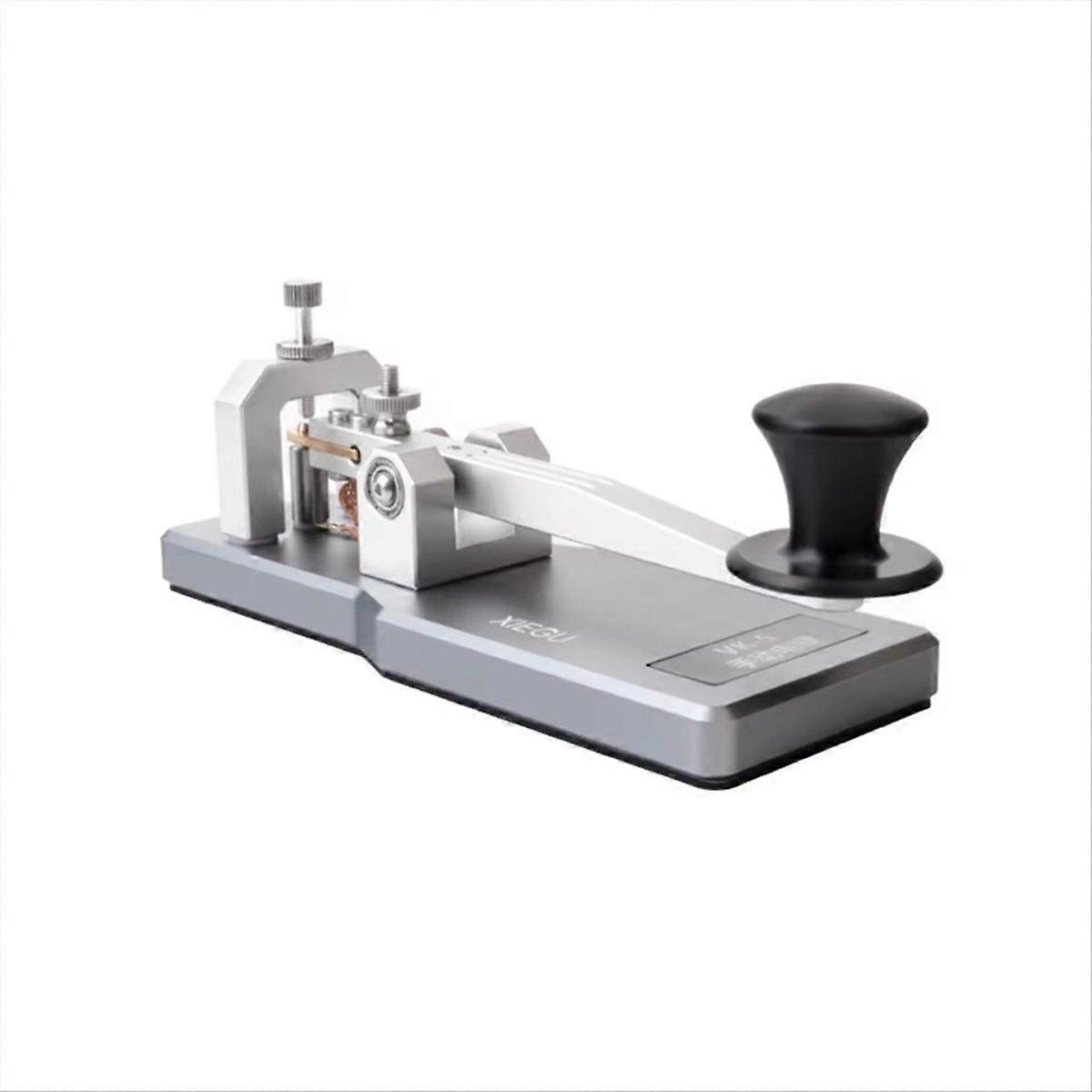 VK-5 Shortwave Radio Automatic CW Electric Key 3.5mm Interface Morse Radio Transmission Key Alumin