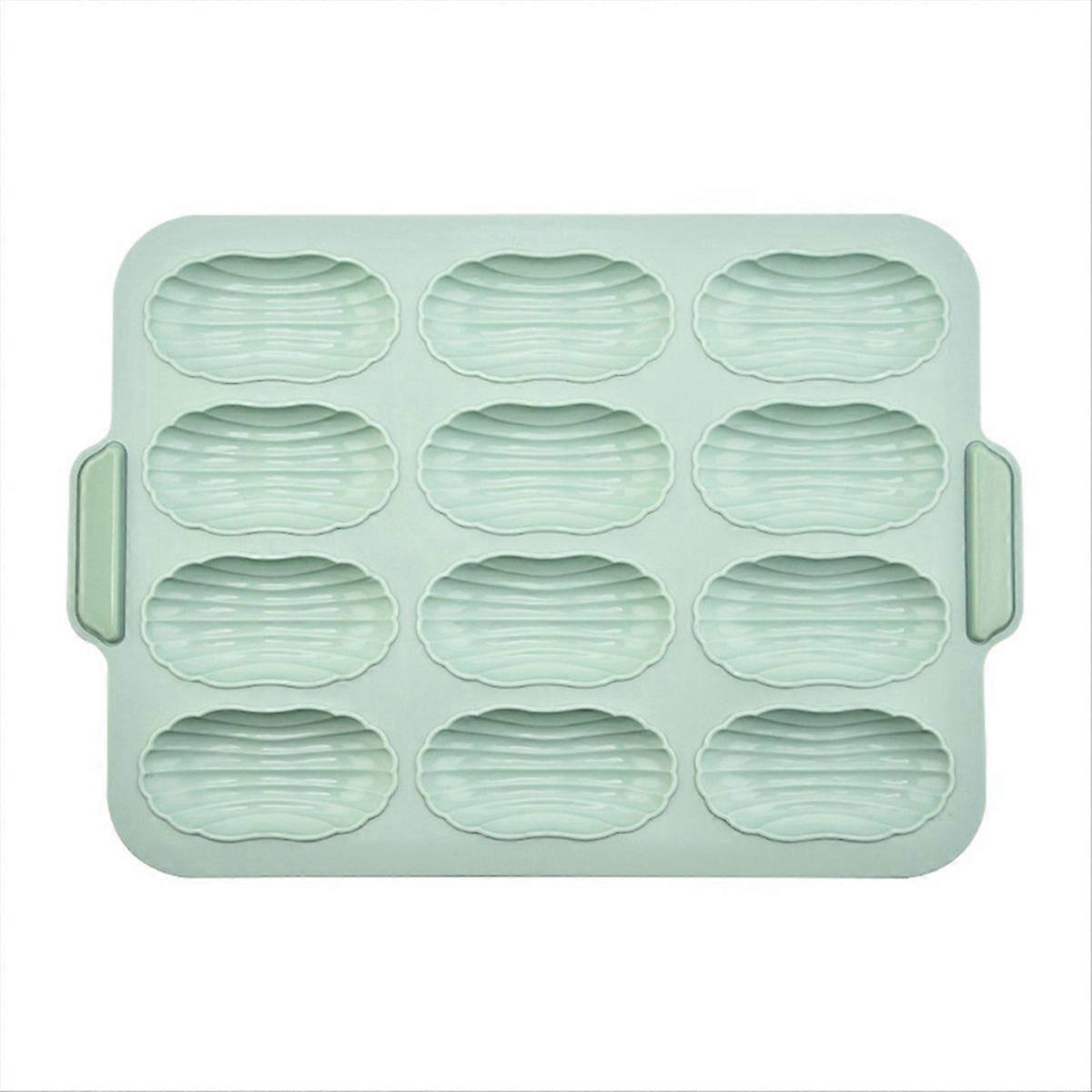 Silicone Mold Baking Nonstick Cake Mold,12-Grid Pie Mold