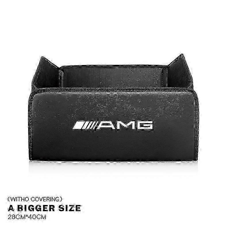Foldable Storage Box for Mercedes W201 W210 Leather