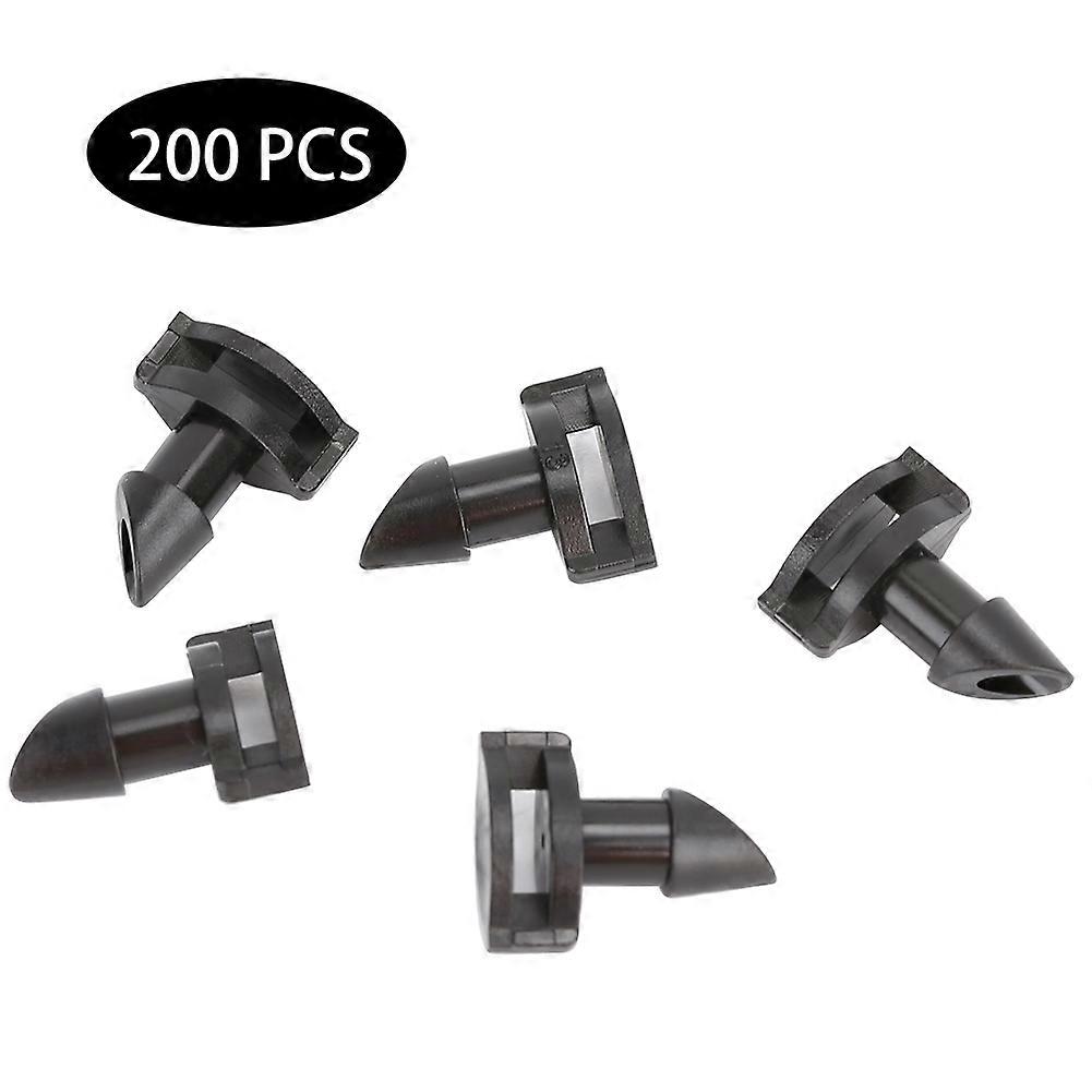 200Pcs 360 Degrees Drip Irrigation Atomizing Refraction Nozzle Micro Sprayer for Garden Use