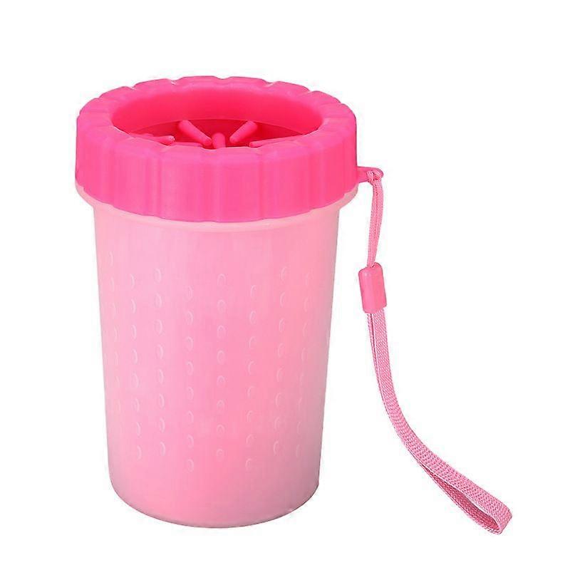Portable Dog Paw Cleaner, Small9*11cm, Pink