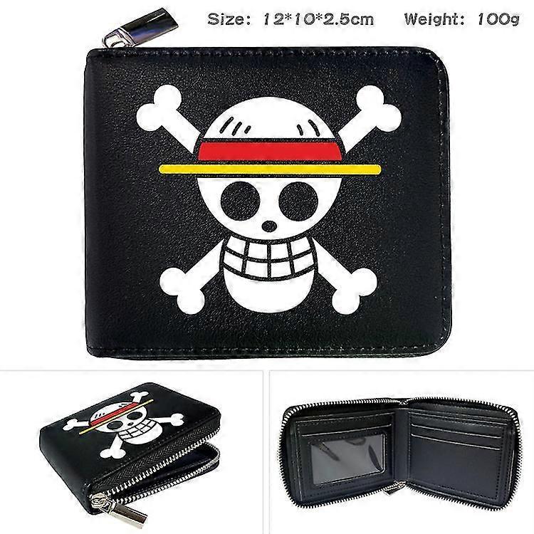 One Piece Animation Peripheral Zipper Pu Wallet #8