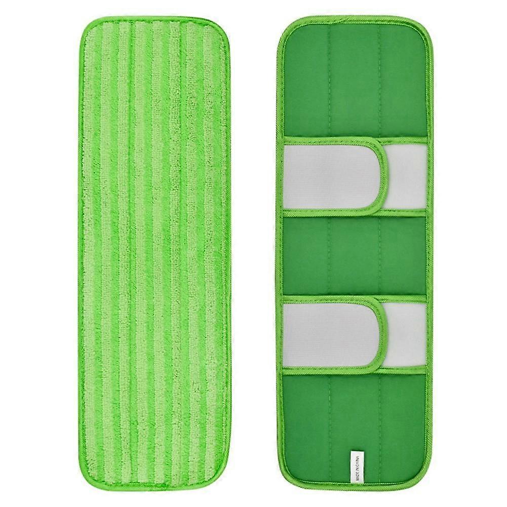 Microfiber Reusable Mop Pads Multifunctional Reusable Green