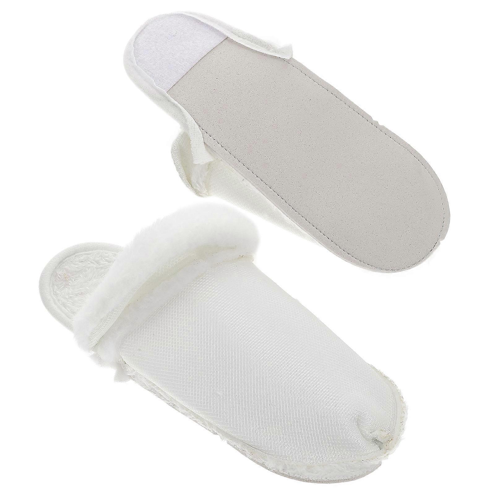 Warm Plush Shoes Liner for Winter Use with Detachable Inserts 1Pair