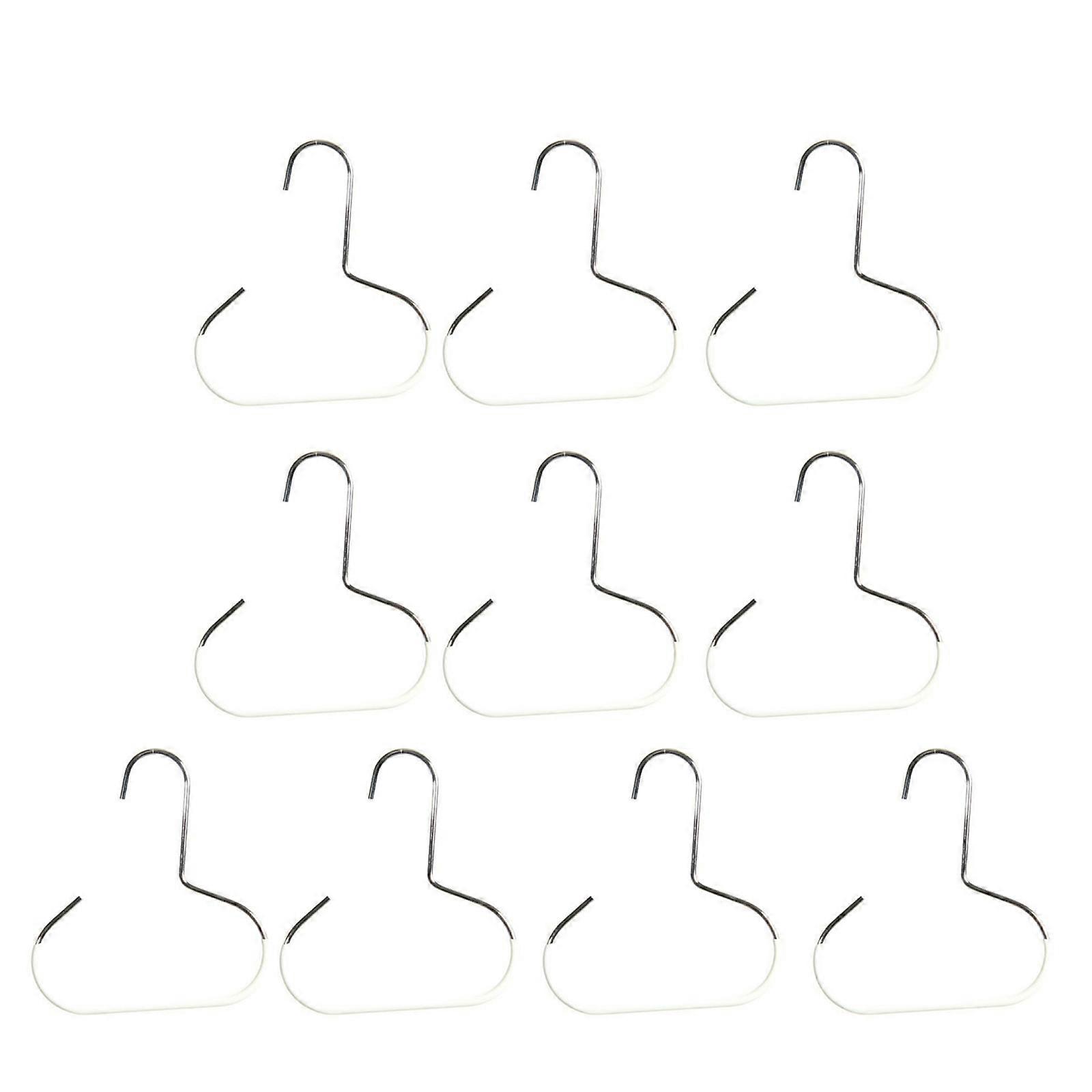 Space Saving Hat Organizers Multipurpose Cap Rack for Closet and Dorm Storage without Tools Installation  White