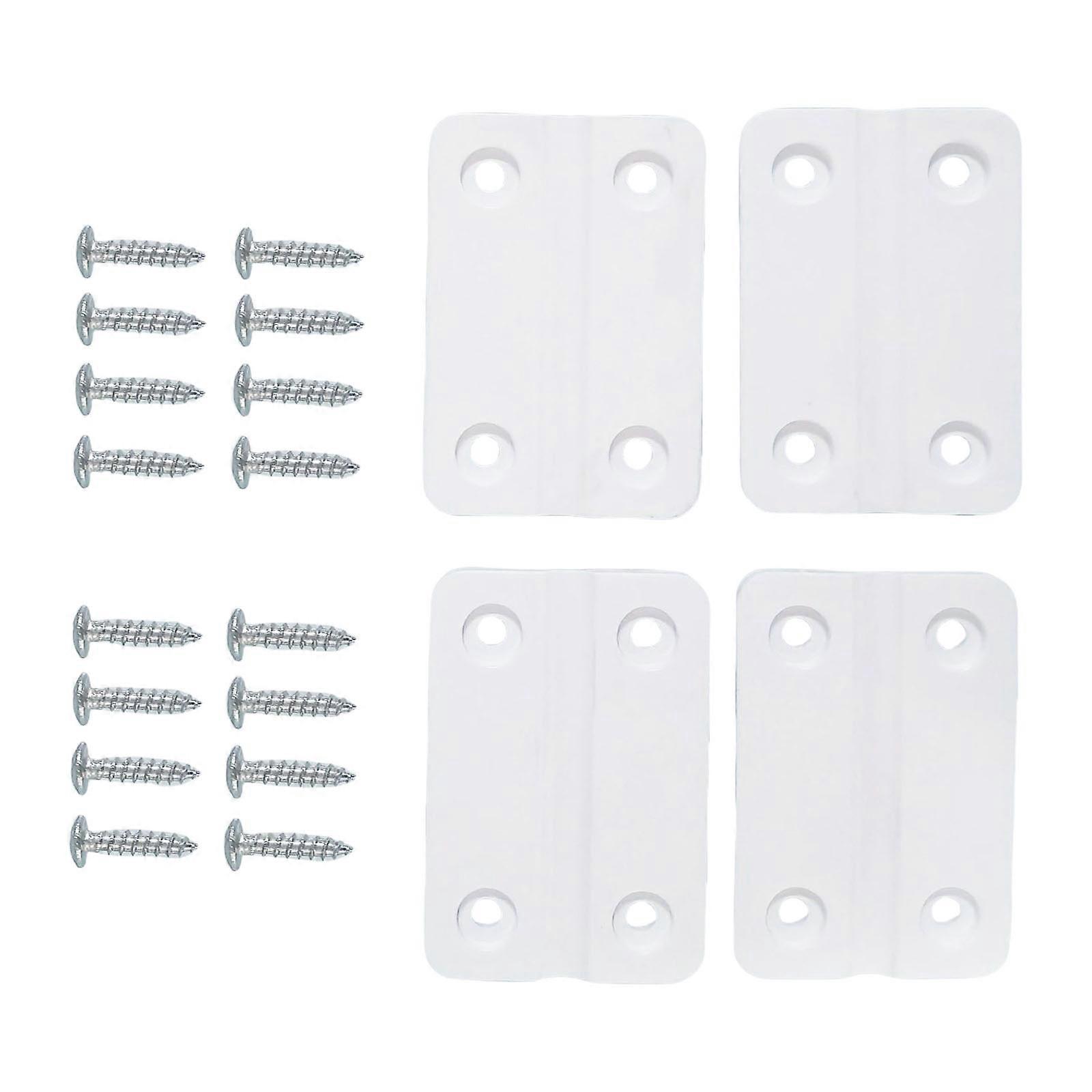 Multipurpose Coolers Repair Set With Hinges Latches and Screws Accessory for Enhances Seal and Ice Chest Long Time Use Multicolor
