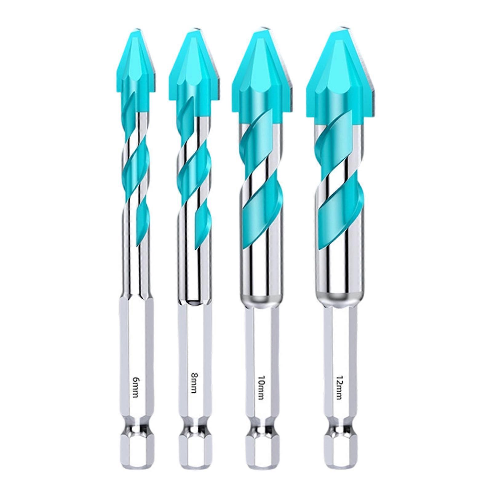 Professional Eccentric Twist Drill Bit Hard Alloy Construction ±0.1mm Tolerance Metal Fabrication Essential Tool Multicolor