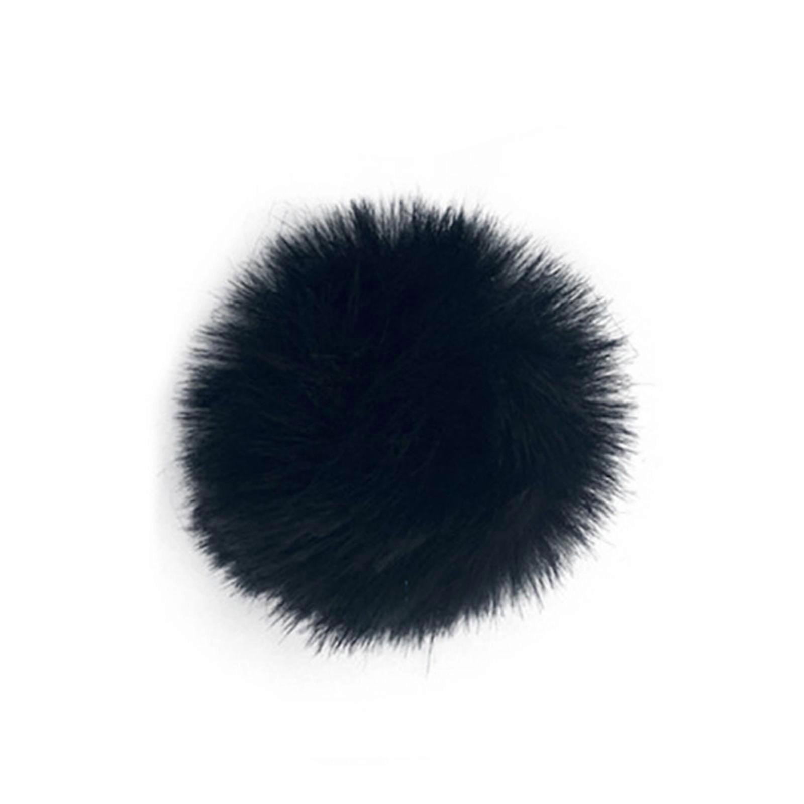 Windschutzmikrofone Windschutzscheibe Windschutzscheibe, pelzige Windschutzmikrofone für LARK MIX 02 Lavaliers Mikrofone schwarz