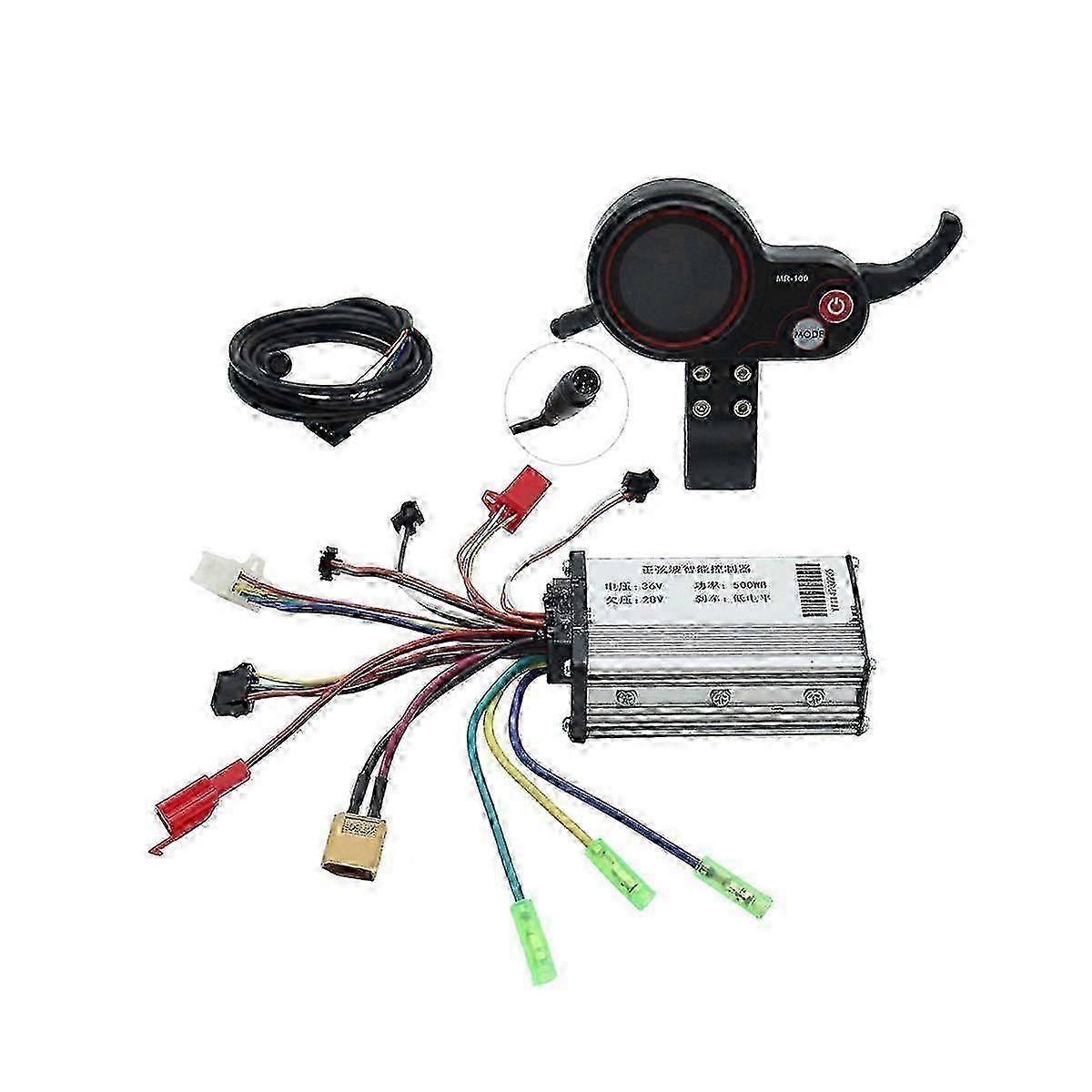 36V 500W Controller MR-100 LCD-Display-Meter-Armaturenbrett-Kit für Elektro