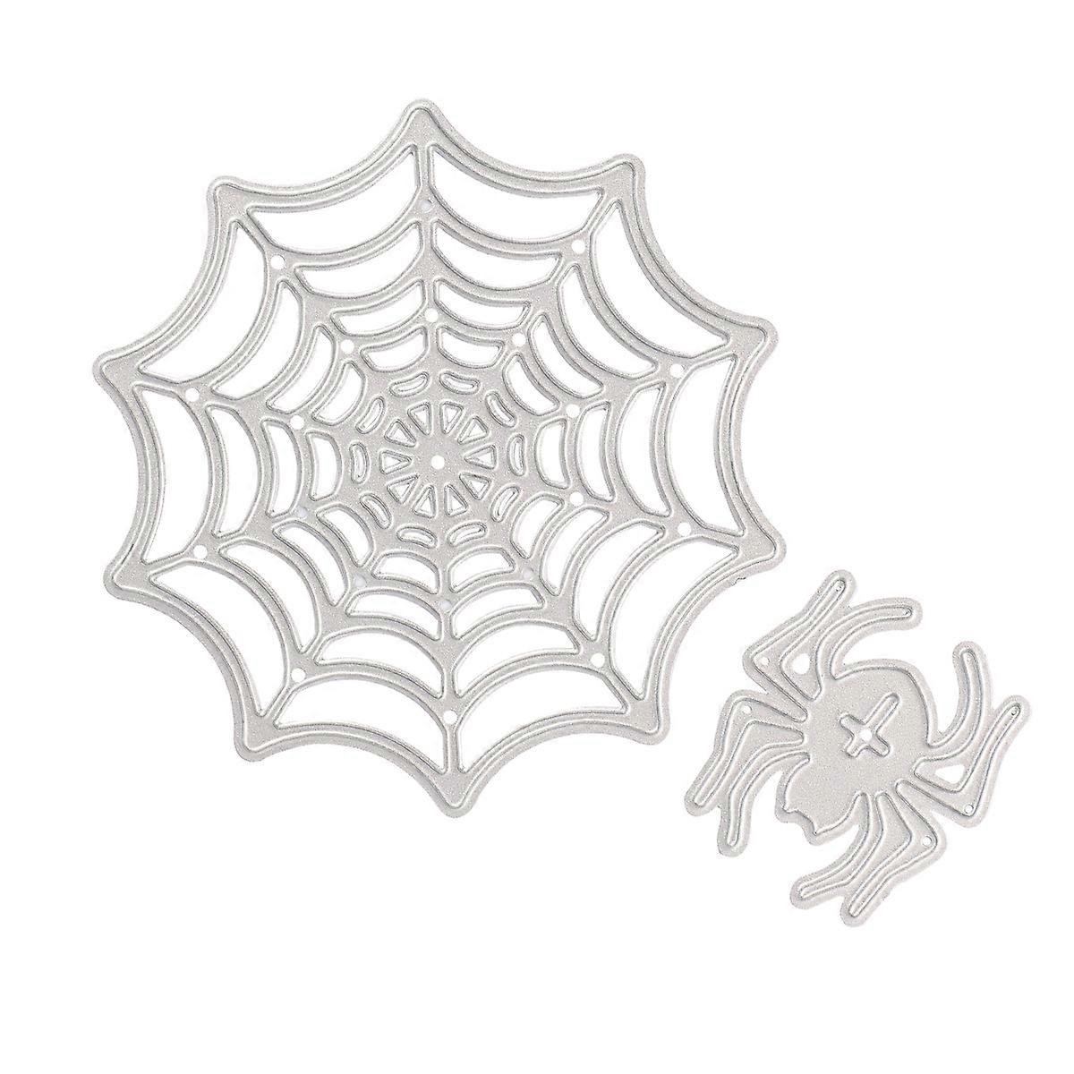 Cutting Dies DIY Stencil Template Mould Spider Web Pattern Embossing Stencil