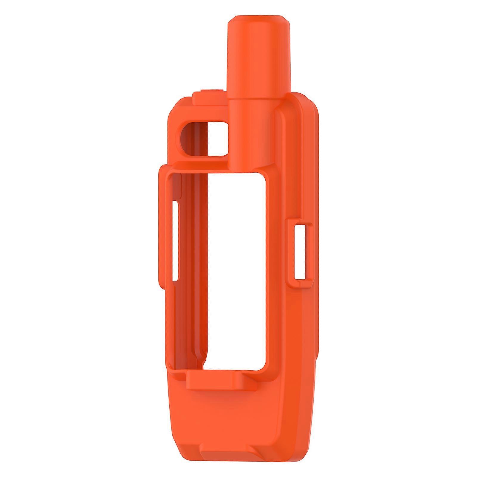 Shockproof Silicone Case Housing Sleeve Suitable For GPSMAP Navigation Device Full Body Protective Anti Scratch Design  Orange