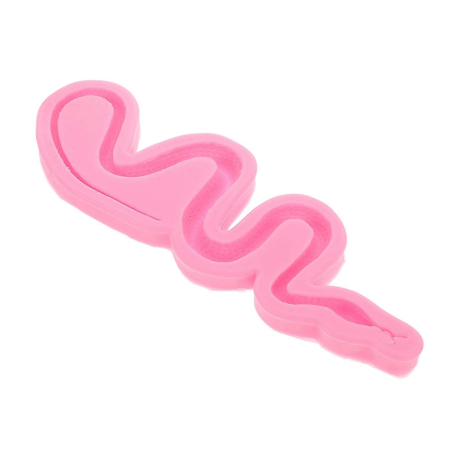 Snake Silicone Mold for Resin Crafting Projects with Durable Material