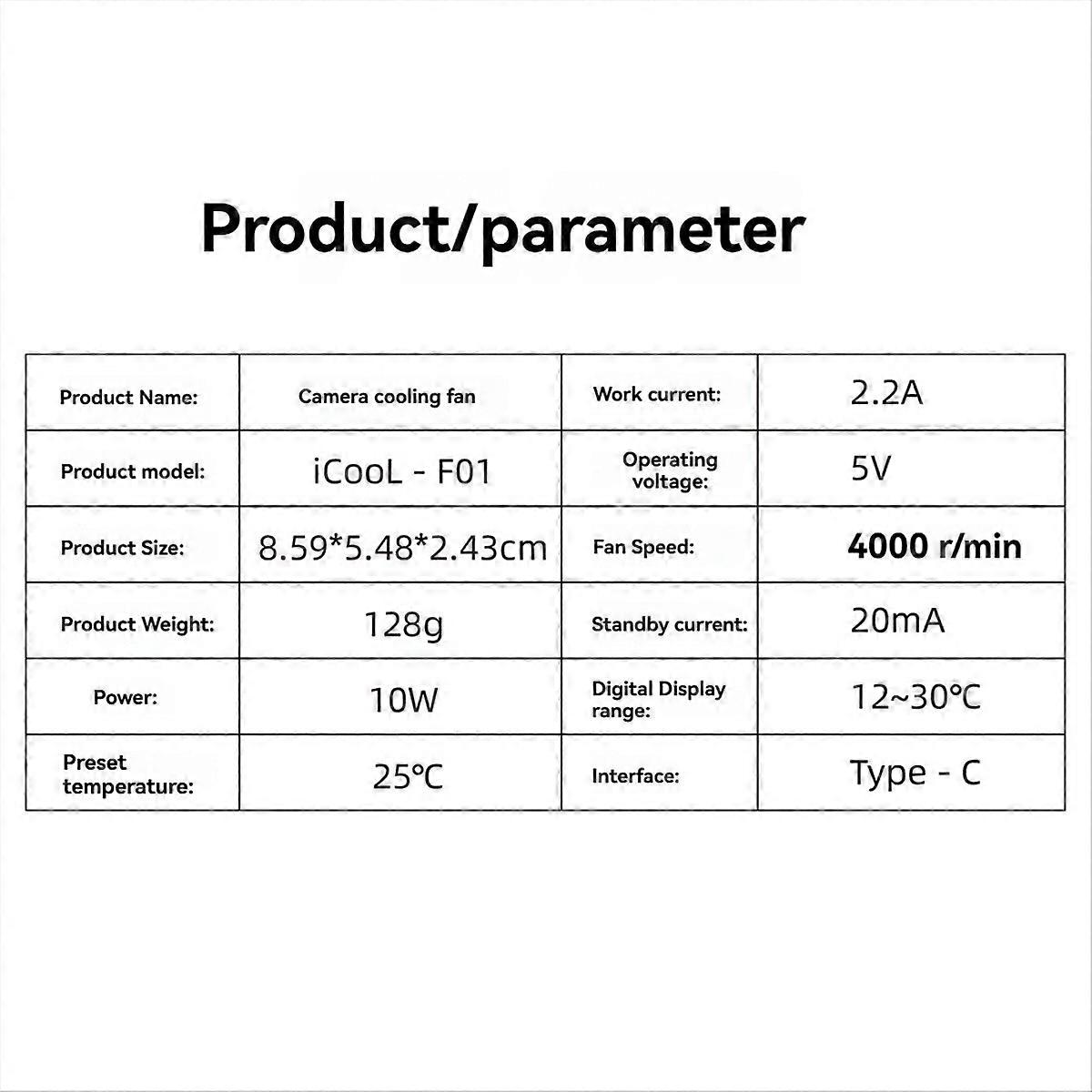 Camera Cooling System Heat Sink Cooling Fan Semiconductor Radiator
