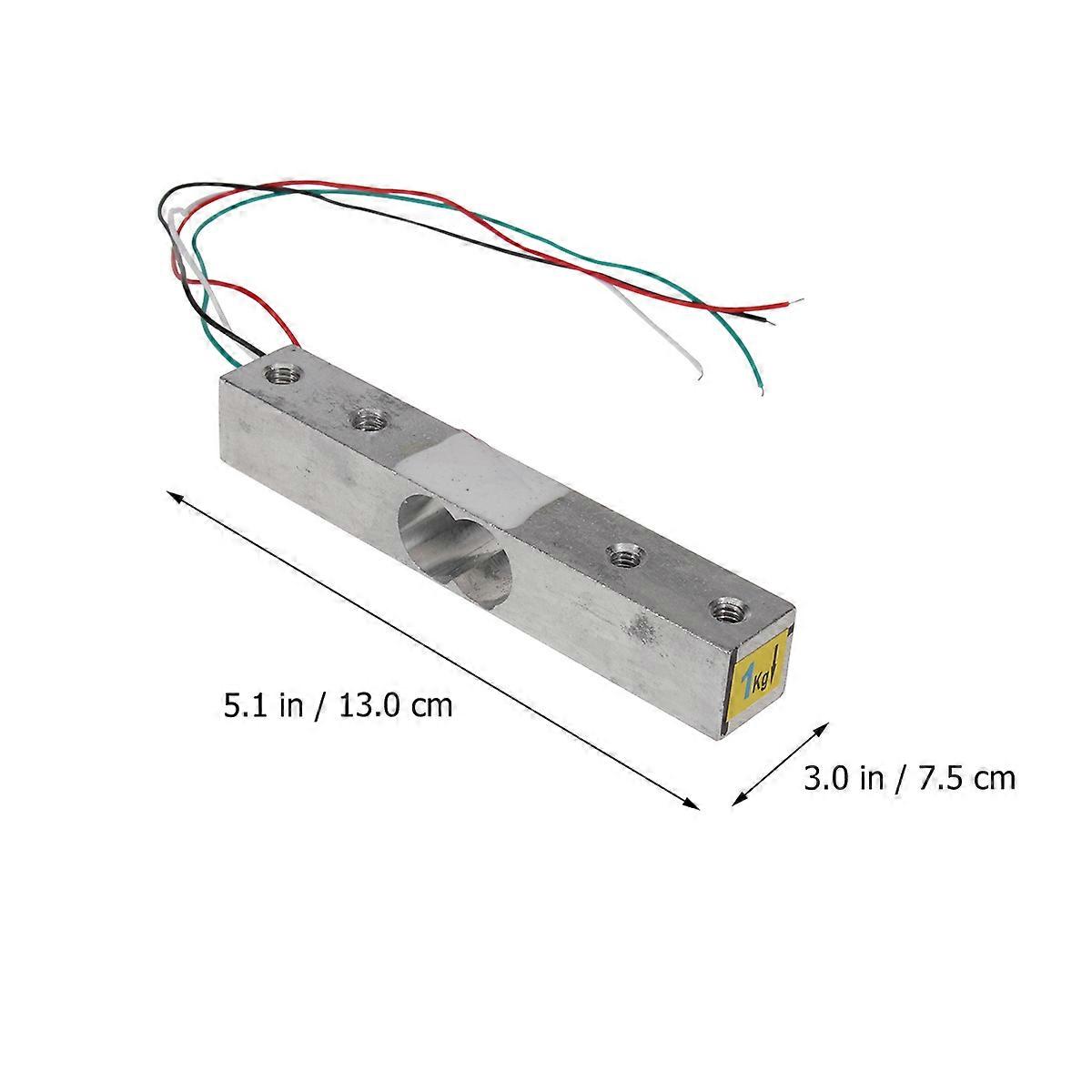 Silver Hx711 Sensor Module for Electronic Weighing 1 Kg Usage