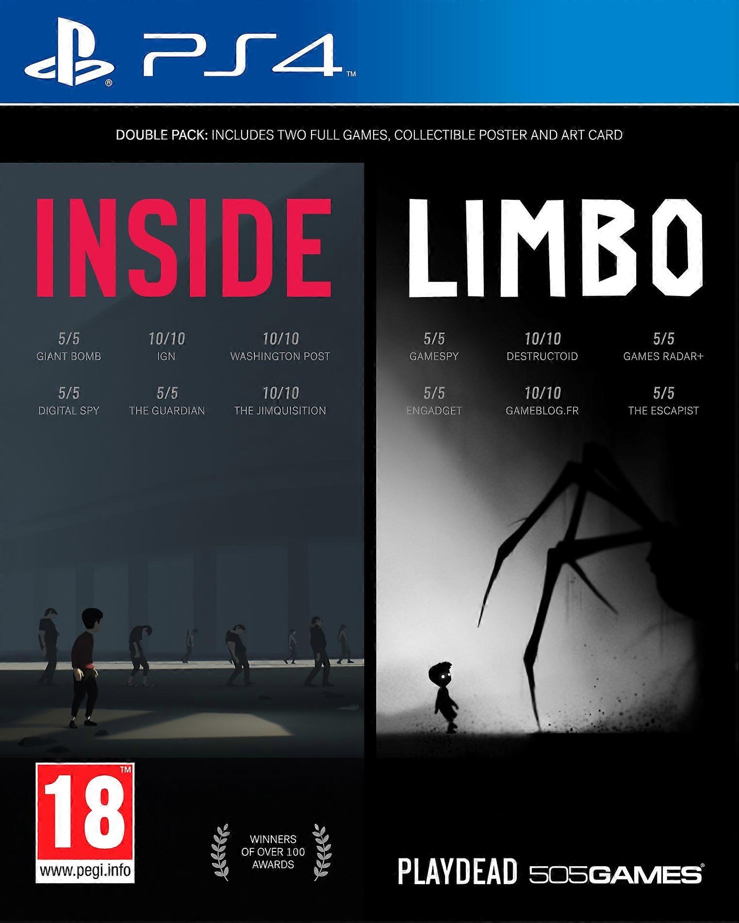 Inside-Limbo Double Pack (PS4) - New & Sealed