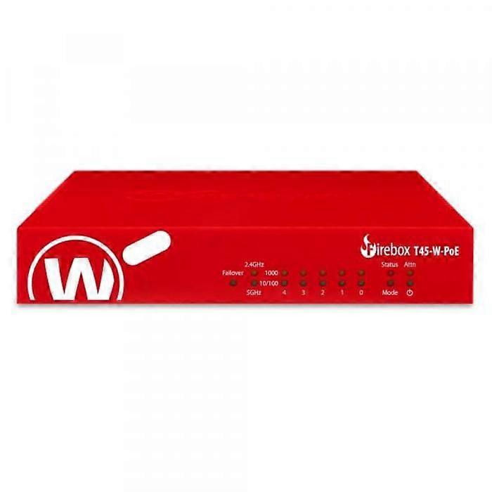 WatchGuard Firebox T45-W-PoE Firewall and Security with 3-yr Basic Security Suite (WGT48033-EU)
