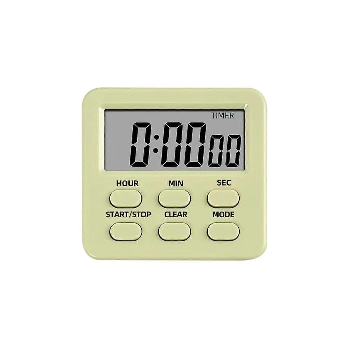 Multifunctional Kitchen Timer, Digital Alarm Clock, Cooking Timer, Practical Study Tools compatible with Home / Camping, /
