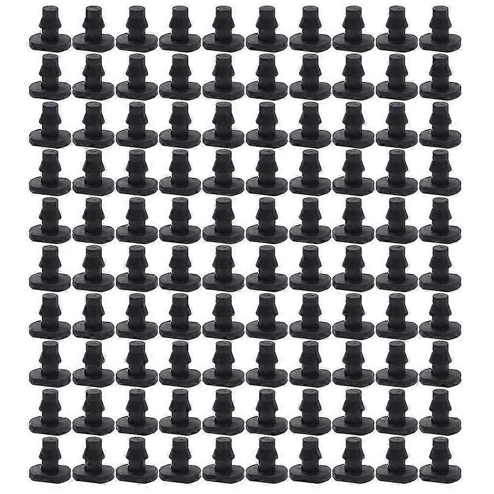 100-Pack Barbed End Plugs for 4/7mm Irrigation Tubing