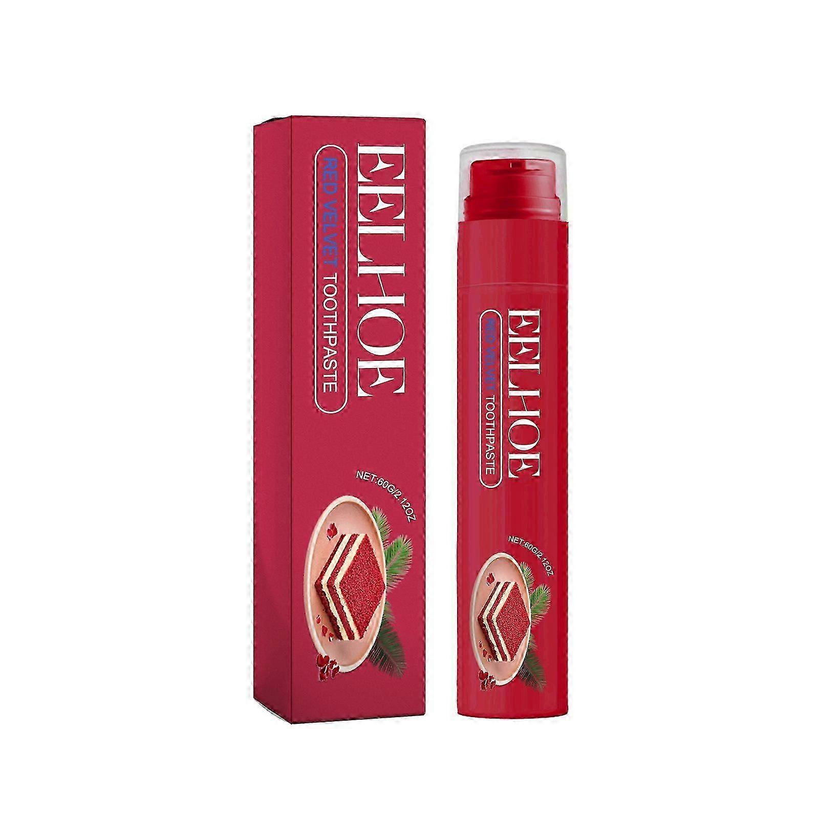 fruit-flavored whitening toothpaste (red velvet flavor)