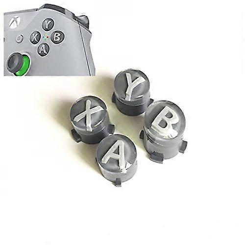 Replacement Buttons ABXY Kit for Xbox One Controller One S Slim Elite Grey White Upgrade