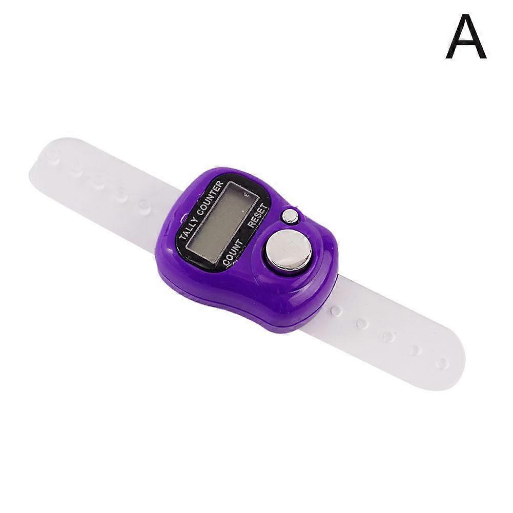 Mini Electronic Finger Counter Hand Tally Clicker Counter Ring Digital Counters Knitting Row Counter New