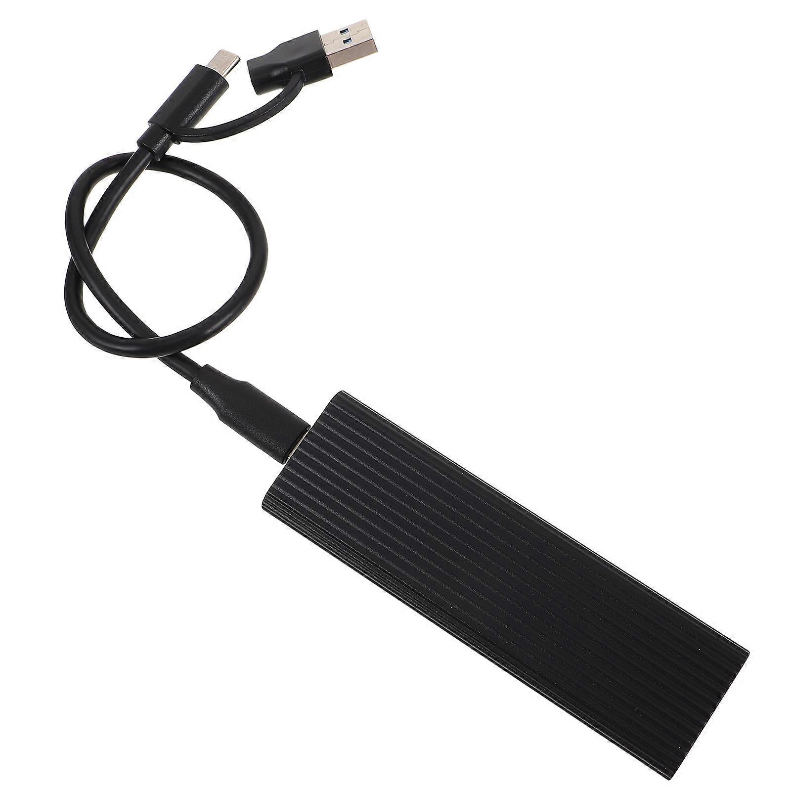 External Solid State Drive Enclosure for Nvme SSD Adapter 1Set Aluminum