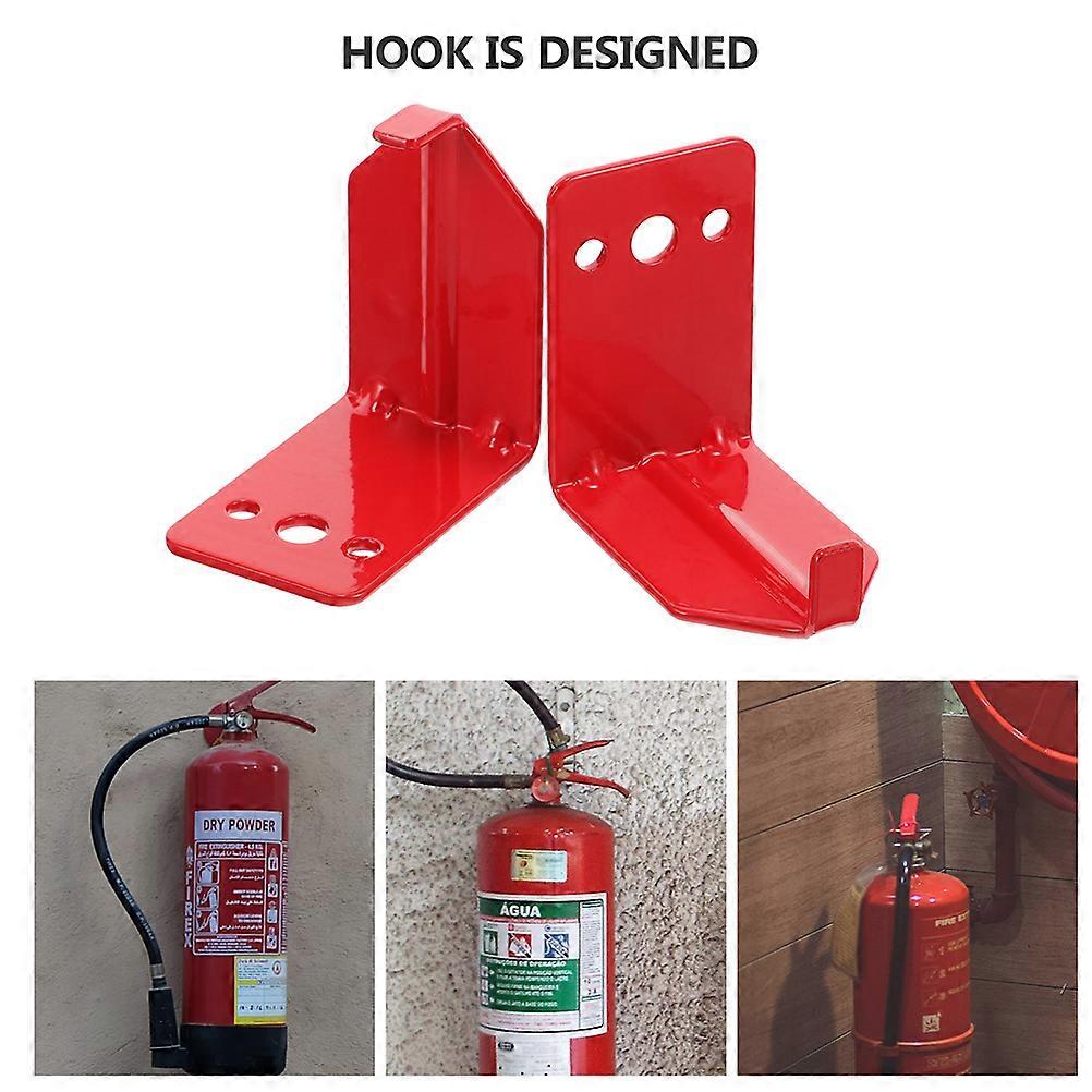 Fire Extinguisher Wall Mount Iron Extinguisher Hook 1Set