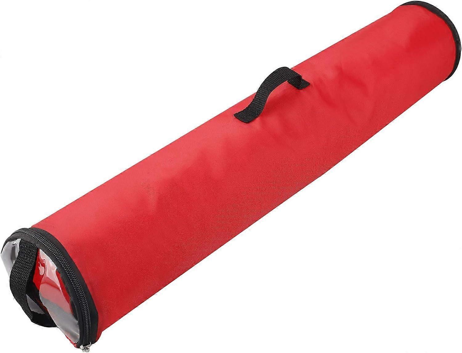 Gift Wrap Storage Organizer 49.5 Inch Wrapping Paper Bag with Clear Window and Large Capacity