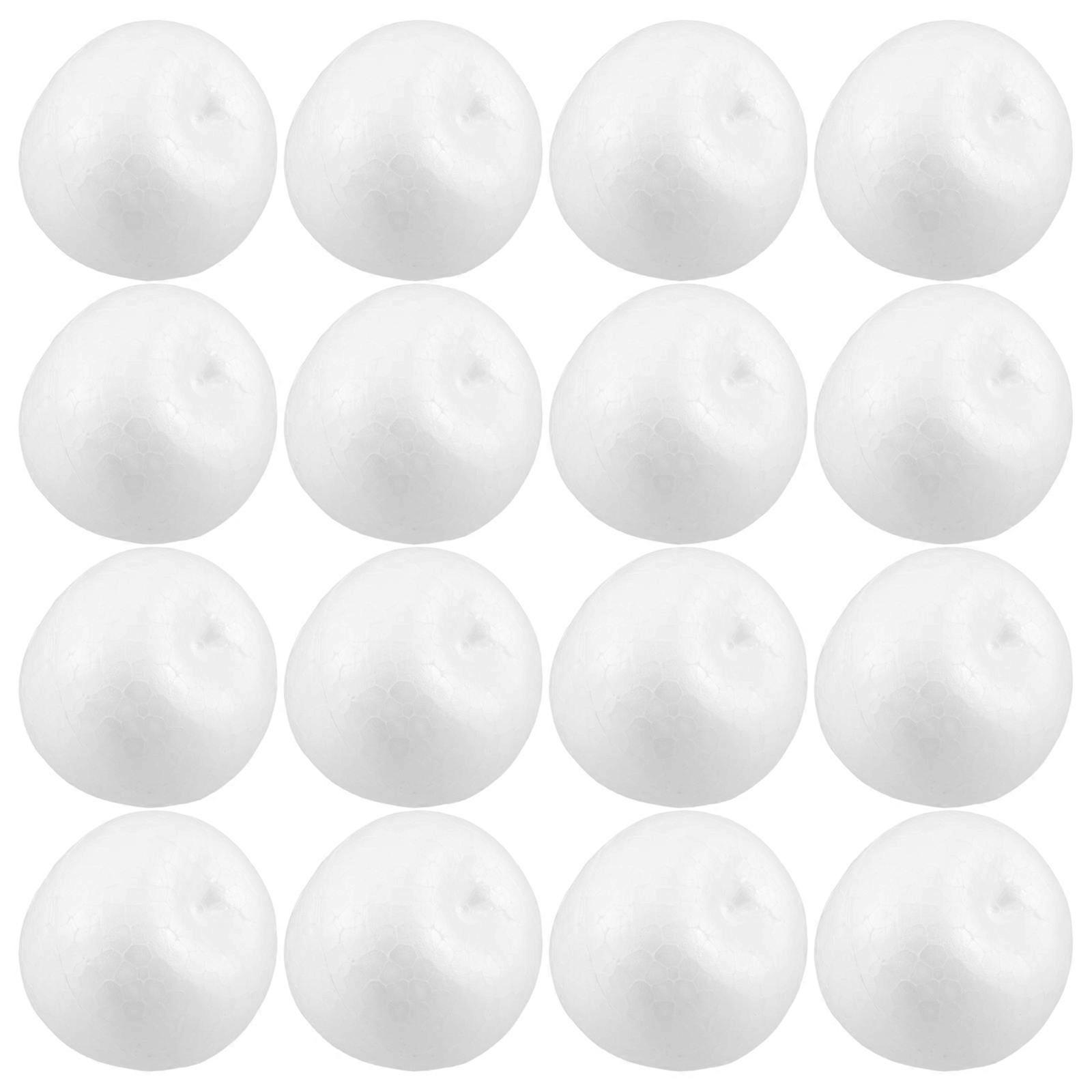 Apple Foam Model for Christmas Decor 20Pcs White Foam Fruit Set
