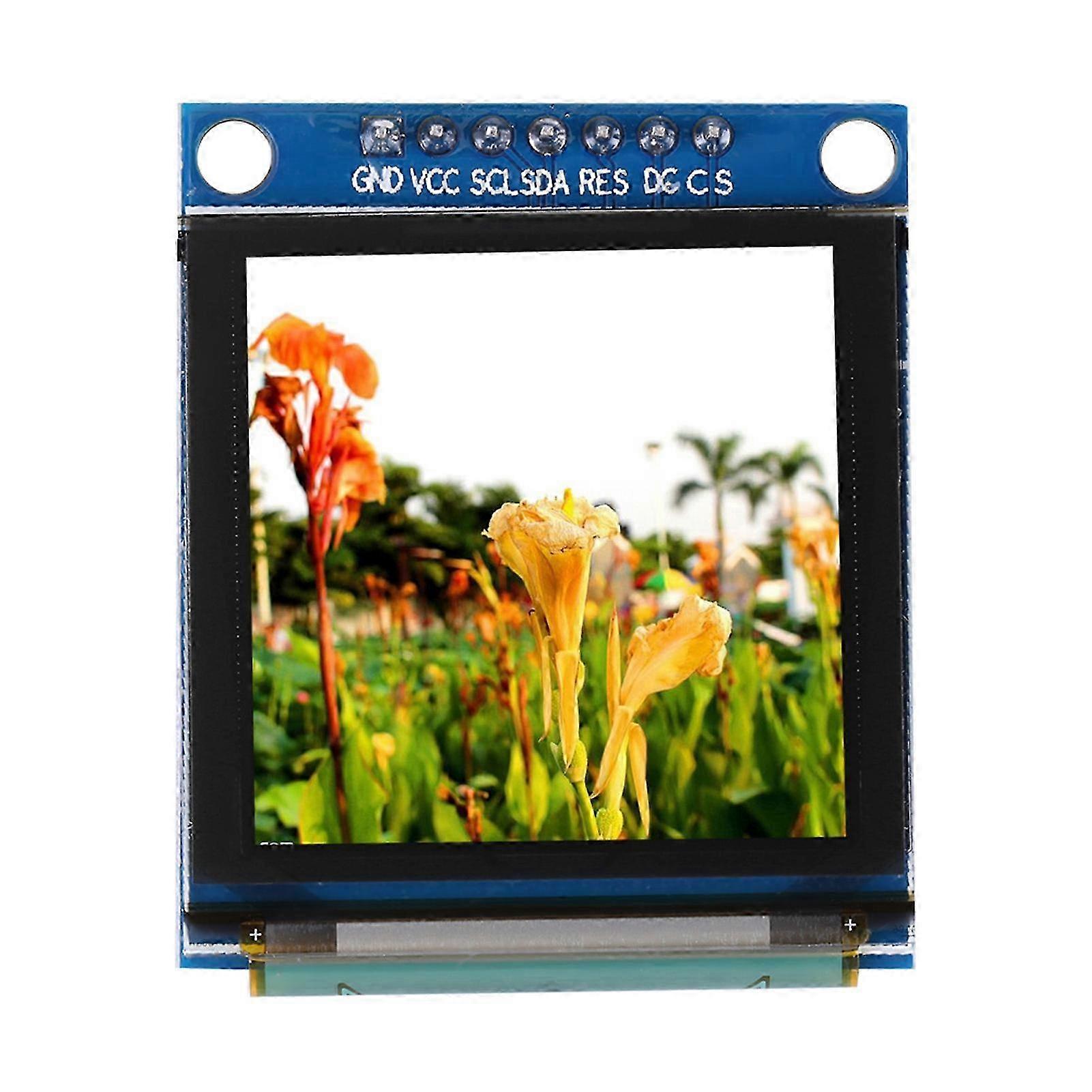 1.5inch OLED Color Display Module 128*128 SSD135 Serial Peripheral Interface 25-26s