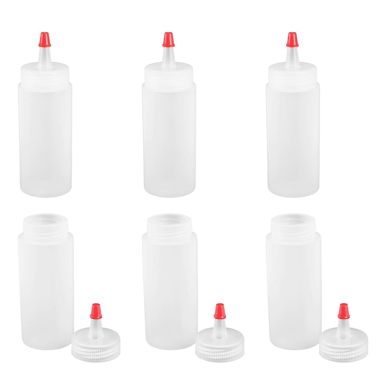 Applicator Bottles Capacity Dispenser for Glue Usage 6Pcs