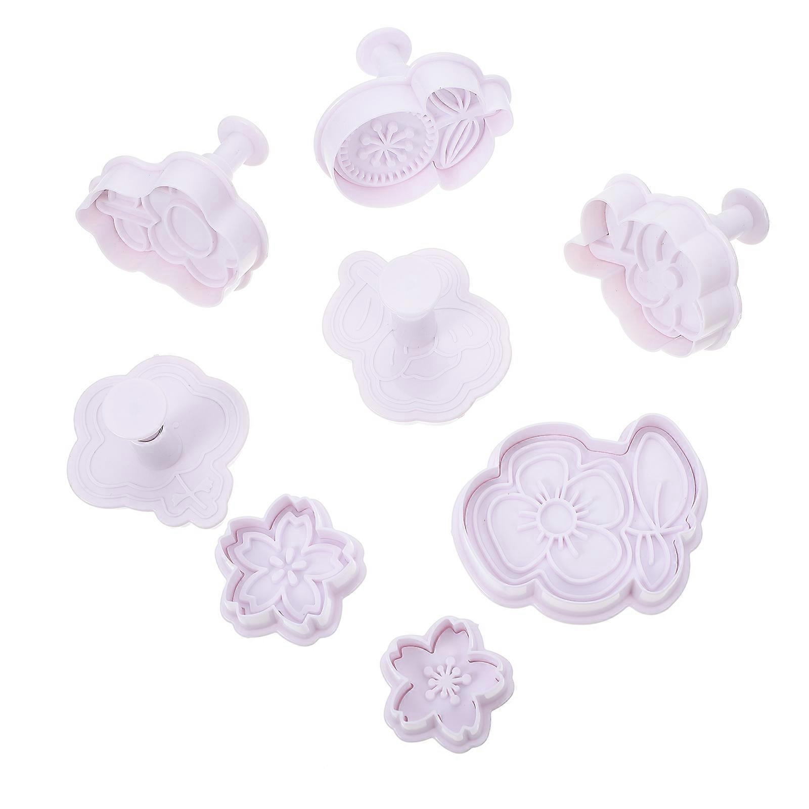 Baking Tools 8Pcs Cookie Molds for Biscuit Pressing in Kitchen Use