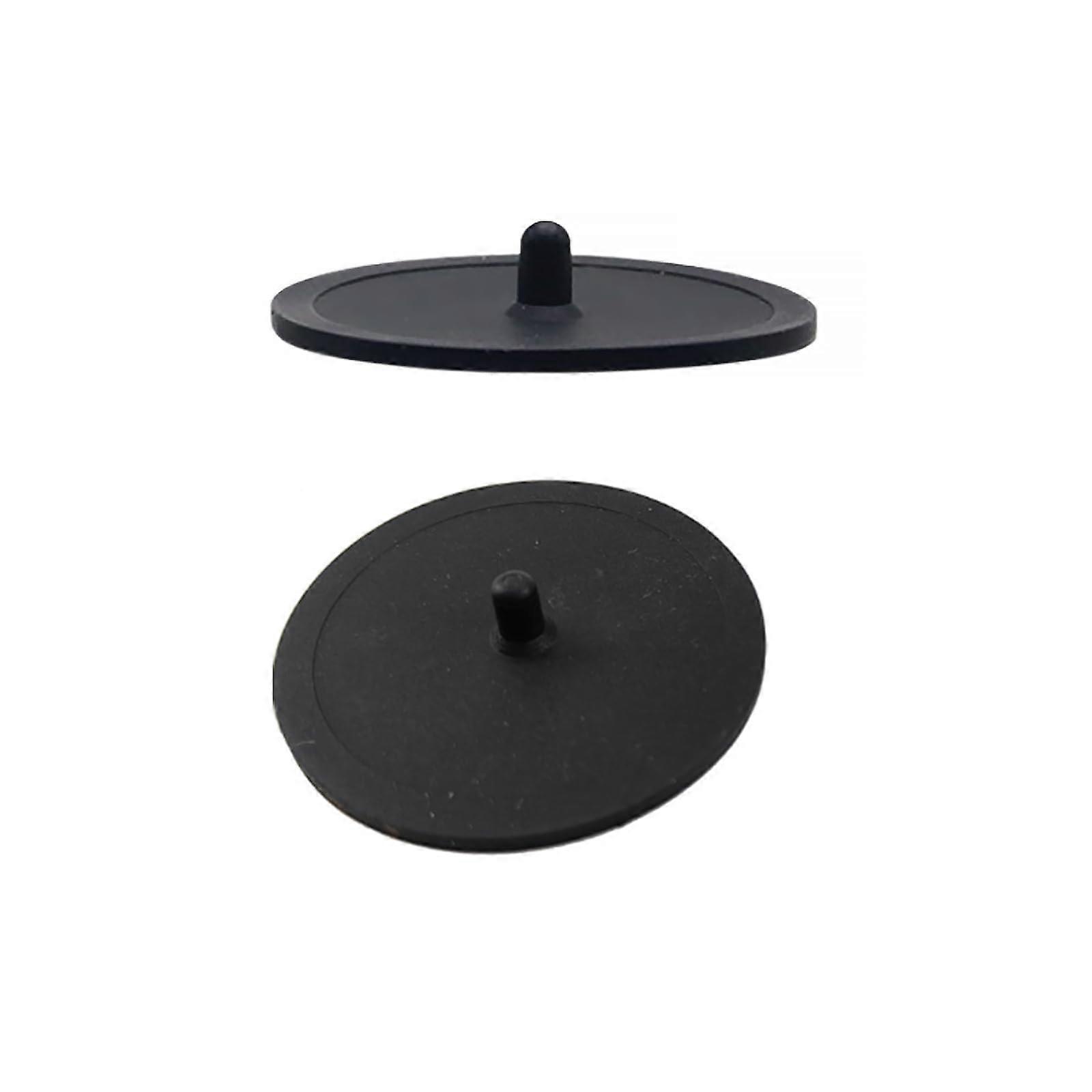 2 Pcs 50mm Espresso Machine Cleaning Disc, Durable Rubber Blind Filter Backflush Disk for Coffee Maker