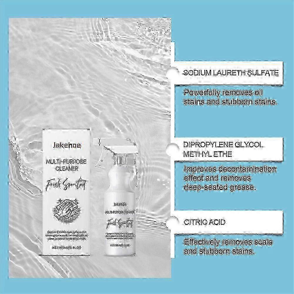 1pcs Multi Purpose Cleaner, 150ml Brazilian Waves Multi Surface Household Cleaner