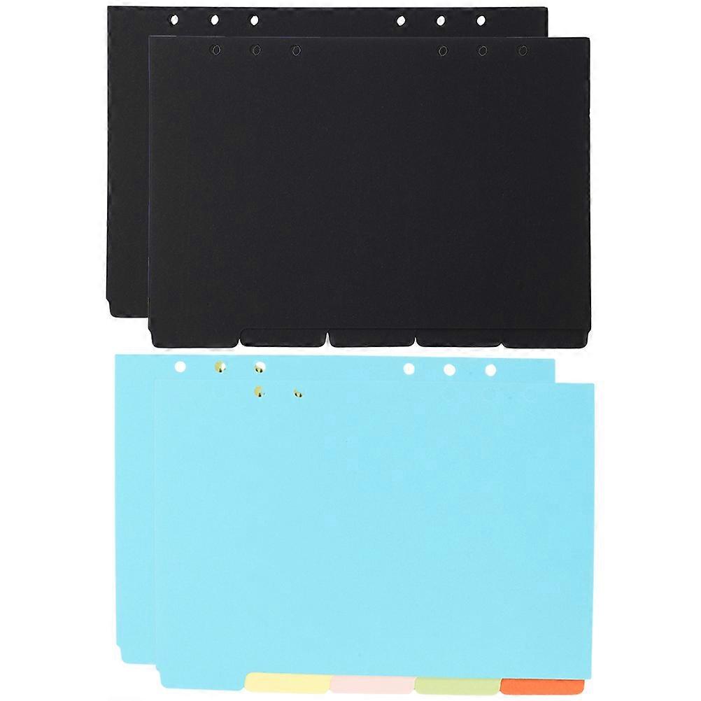 Colored Paper Binder Dividers for Notebook 16Sets Index Tabs Practical